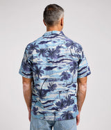 LEE 101 CAMP SHIRT DRAMA BLUE - Shoelosophy