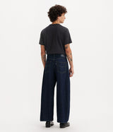 LEVI'S MADE OF JAPAN WIDE PLEAT CROP JEANS A9136-0001 BLUE - Shoelosophy