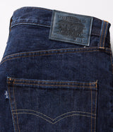 LEVI'S MADE OF JAPAN WIDE PLEAT CROP JEANS A9136-0001 BLUE - Shoelosophy