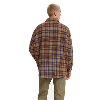 LEVI'S MADE & CRAFTED FILLER OVERSHIRT AO2780001 AMAKUSA PLAID JAPANESE FABRIC - Shoelosophy