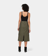 LEVI'S JUPE CARGO MIDI FEMME A7539-0003 OLIVE NIGHT - Shoelosophy