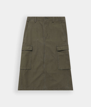 LEVI'S JUPE CARGO MIDI FEMME A7539-0003 OLIVE NIGHT - Shoelosophy