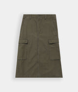 LEVI'S JUPE CARGO MIDI FEMME A7539-0003 OLIVE NIGHT - Shoelosophy
