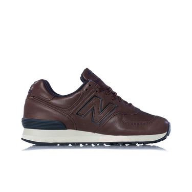 NEW BALANCE 576 MADE IN ENGLAND LUX CUIR OU576BRK MARRON