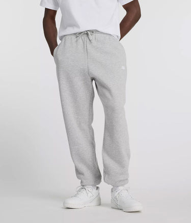 NEW BALANCE FLEECE JOGGER PANT MP41503AG GRAY HEATHER - Shoelosophy
