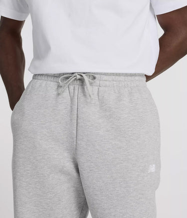 NEW BALANCE FLEECE JOGGER PANT MP41503AG GRAY HEATHER - Shoelosophy