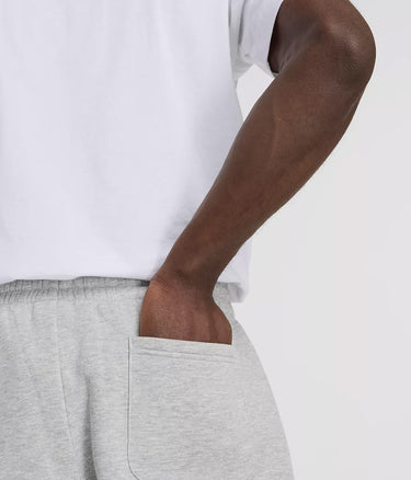 NEW BALANCE FLEECE JOGGER PANT MP41503AG GRAY HEATHER - Shoelosophy