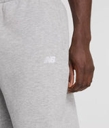 NEW BALANCE FLEECE JOGGER PANT MP41503AG GRAY HEATHER - Shoelosophy