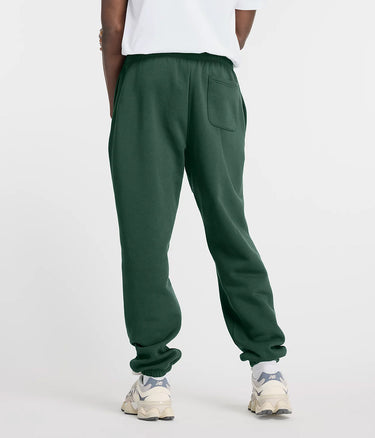 NEW BALANCE FLEECE JOGGER PANT MP41503NWG NIGHTWATCH GREEN - Shoelosophy