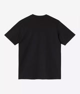 CARHARTT WIP POCKET T-SHIRT I030434 BLACK - Shoelosophy
