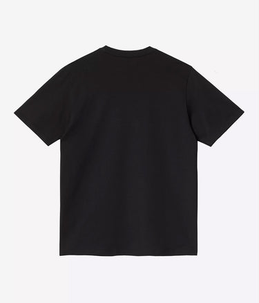 CARHARTT WIP POCKET T-SHIRT I030434 BLACK - Shoelosophy