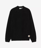 CARHARTT WIP FIRTH SWEATER I035388 BLACK - Shoelosophy
