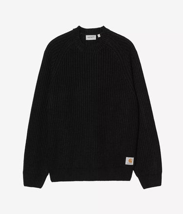 CARHARTT WIP FIRTH SWEATER I035388 BLACK - Shoelosophy