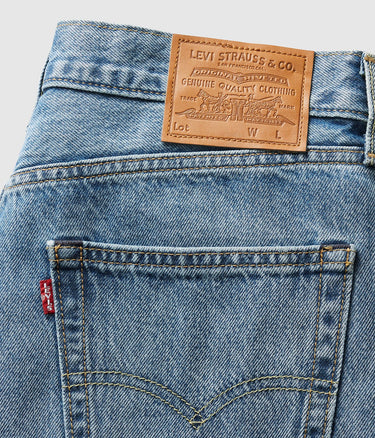 LEVI'S 478 BAGGY SHORTS 001JM-0000 BLUE STONE WASHED JORTS UOMO - Shoelosophy