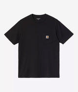 CARHARTT WIP POCKET T-SHIRT I030434 BLACK - Shoelosophy