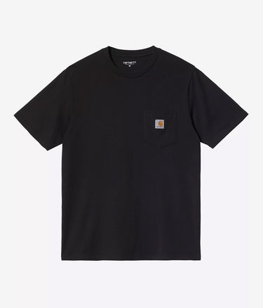 CARHARTT WIP POCKET T-SHIRT I030434 BLACK - Shoelosophy