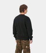 PEPE TIRELLI X CARHARTT WIP PEPE BE NICE SWEATSHIRT I033933 BLACK - Shoelosophy