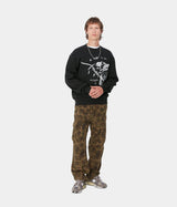 PEPE TIRELLI X CARHARTT WIP PEPE BE NICE SWEATSHIRT I033933 BLACK - Shoelosophy