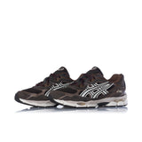 ASICS GEL NYC 1203A663-200 BLACK COFFEE FEATHER GREY - Shoelosophy