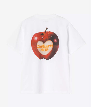 CARHARTT WIP WOMENS SPOILED T-SHIRT I036389 WHITE - Shoelosophy