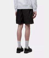 CARHARTT WIP CANBY SWIM TRUNK I034570 BLACK WHITE - Shoelosophy