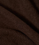 UNIVERSAL WORKS ZIP BOMBER WOOL FLEECE 00018 BROWN - Shoelosophy