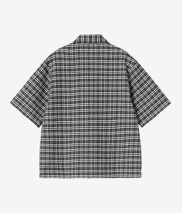 CARHARTT WIP WOMENS MICHIGAN SHIRT I036277 CHECK BLACK - Shoelosophy