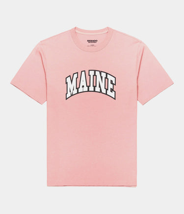 SEBAGO DOCKSIDES DANFORTH T-SHIRT MAINE PINK - Shoelosophy