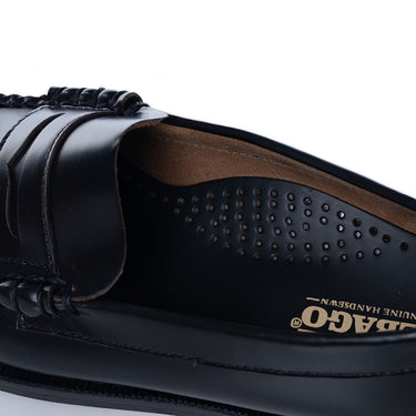 SEBAGO CITYSIDES CLASSIC DAN 7000300 BLACK PENNY LOAFER - Shoelosophy