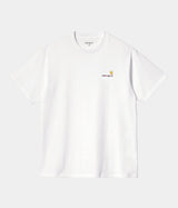 CARHARTT WIP AMERICAN SCRIPT T-SHIRT I029956 WHITE - Shoelosophy