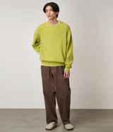 PULL EN COTON GRAMICCI G5FU-J023 VERT BRUME - Shoelosophy