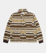 UNIVERSAL WORKS NEW YORK CARDIGAN MERINO MIX FAIRISLE - Shoelosophy