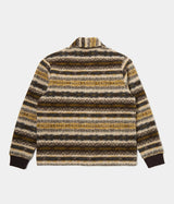 UNIVERSAL WORKS NEW YORK CARDIGAN MERINO MIX FAIRISLE - Shoelosophy