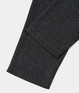 UNIVERSAL WORKS OXFORD PANT LEVISHAM WOOL MIX 31157 BLACK - Shoelosophy