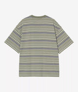 Carhartt WIP ZANE T-SHIRT I036186 ZANE STRIPE DOLLAR GREEN - Shoelosophy