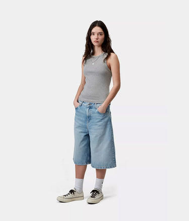 CARHARTT WIP WOMENS PHILIPS A-SHIRT I034624 GREY HEATHER - Shoelosophy