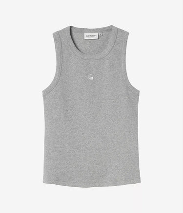 CARHARTT WIP WOMENS PHILIPS A-SHIRT I034624 GREY HEATHER - Shoelosophy
