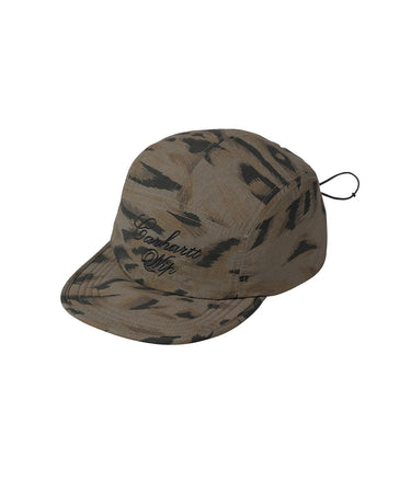 CARHARTT WIP TRAVON CAP I036923 DUCK FEATHER CYPRESS BLACK - Shoelosophy