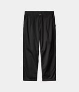 CARHARTT WIP ALBERT PANT I034804 BLACK RINSED - Shoelosophy