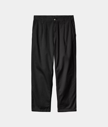 CARHARTT WIP ALBERT PANT I034804 BLACK RINSED - Shoelosophy