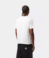 Carhartt WIP BASE T-SHIRT I026264 BLANC - Shoelosophy