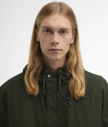 BARBOUR HERITAGE+ WESTOE SHOWERPROFF JACKET MSP0183GN71 BREEN PIGMENT OLIVE von HALLEY STEVENSON - Shoelosophy