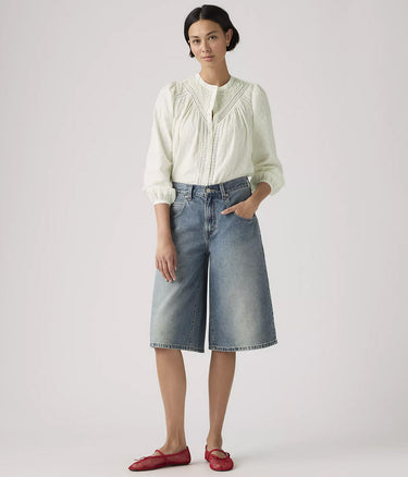 LEVI'S WOMENS 슈퍼 배기 배럴 조르츠 005DT-0002 HAZY TIMES - Shoelosophy