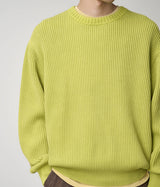 PULL EN COTON GRAMICCI G5FU-J023 VERT BRUME - Shoelosophy