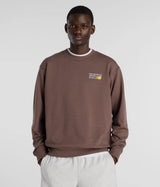 NEW BALANCE PREMIUM LOGO CREW NECK MT41547 KURZ - Shoelosophy