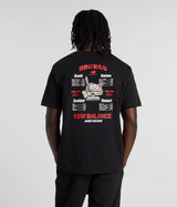 NEW BALANCE RAMEN T-SHIRT MT61H51D NOIR - Shoelosophy