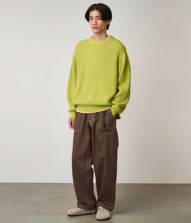 PULL EN COTON GRAMICCI G5FU-J023 VERT BRUME - Shoelosophy