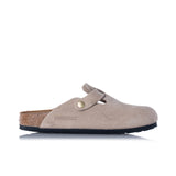 BIRKENSTOCK BOSTON BS SANDCASTLE 1030883 MADE IN GERMANY SUEDE LEATHER - Shoelosophy