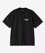 CARHARTT WIP WOMENS SPOILED T-SHIRT I036389 BLACK - Shoelosophy