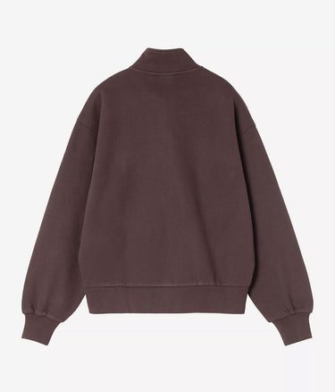 CARHARTT WIP WOMENS CASEY HIGH NECK SWEATSHIRT I037148 PALISANDER